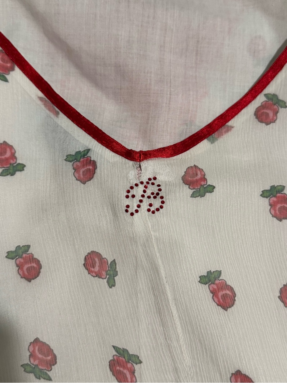 RARE Vintage Blumarine White and Flora Dress